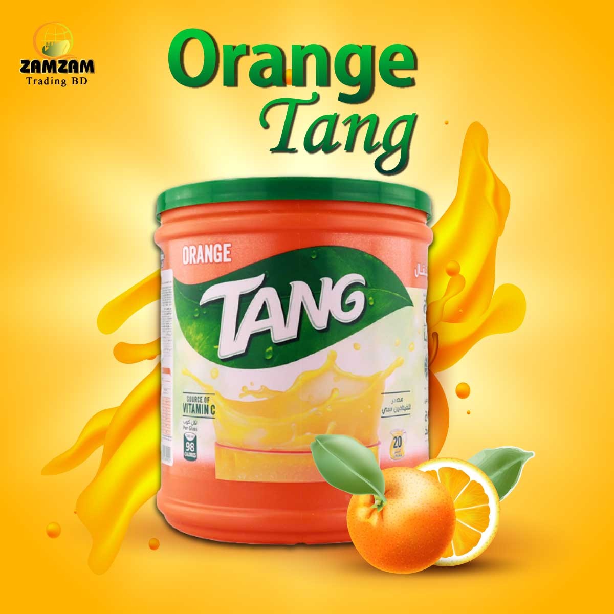 Tang Orange 2kg (Bahrain)