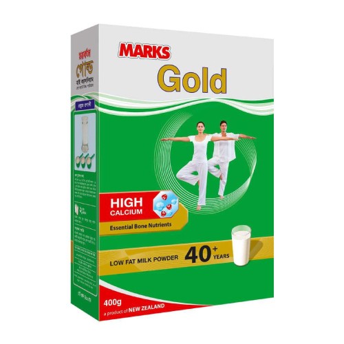 Marks Gold High Calcium Low Fat Milk Powder 40 Y+