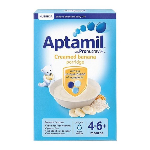 Aptamil Creamed Apricot Porridge 4-6+ Months 125g