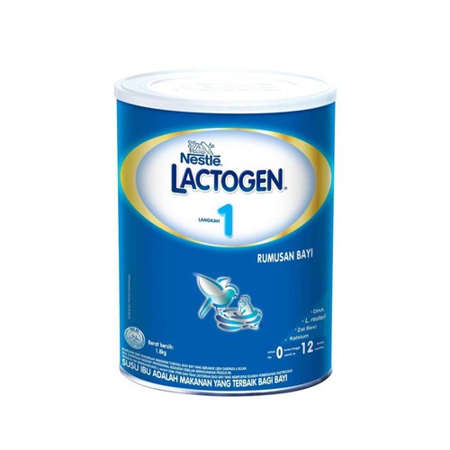 Lactogen-1 Infant Milk Formula (0-12 Months) 1.8kg (Malaysia)